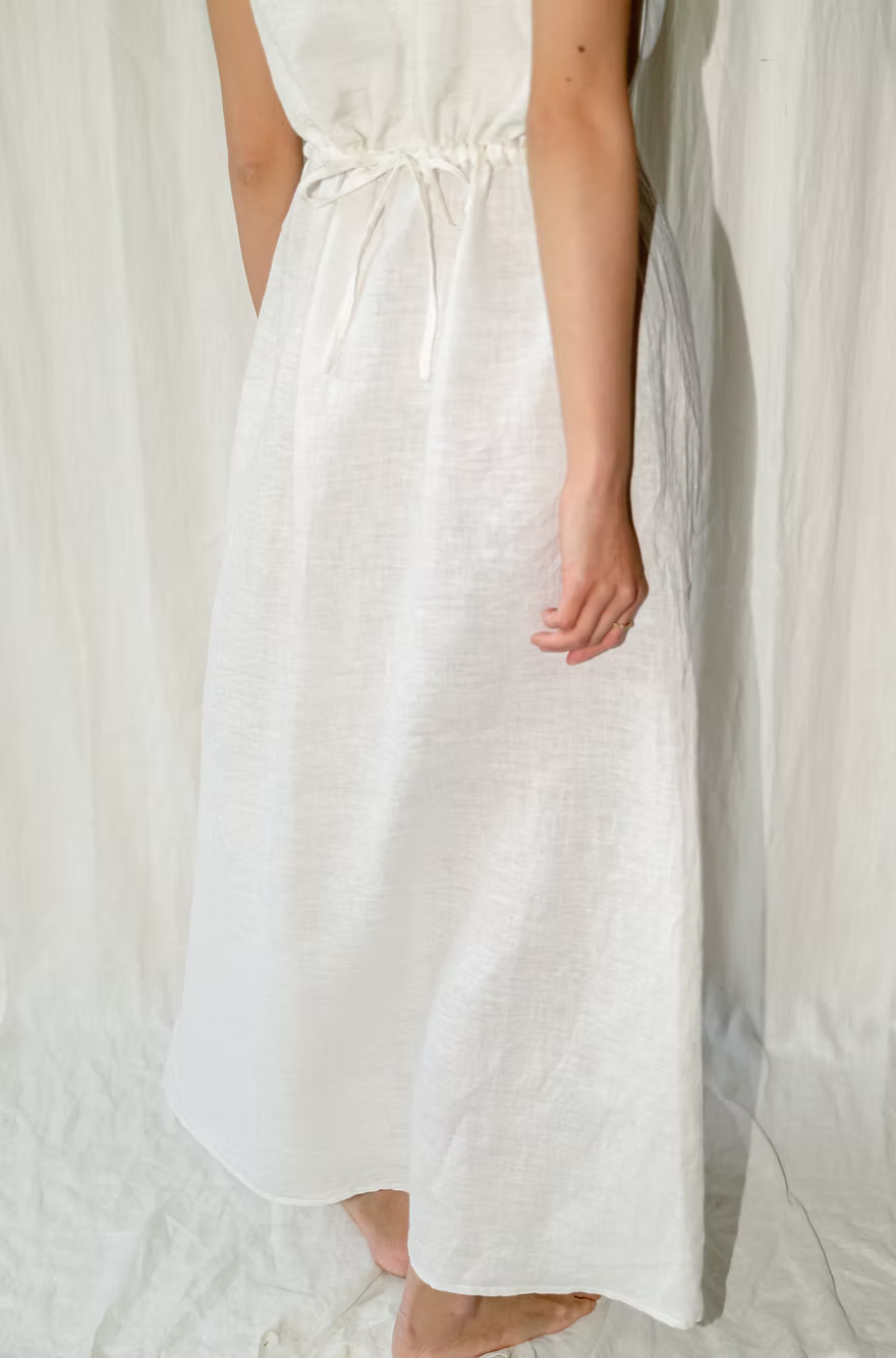 Linen Dress - Natural