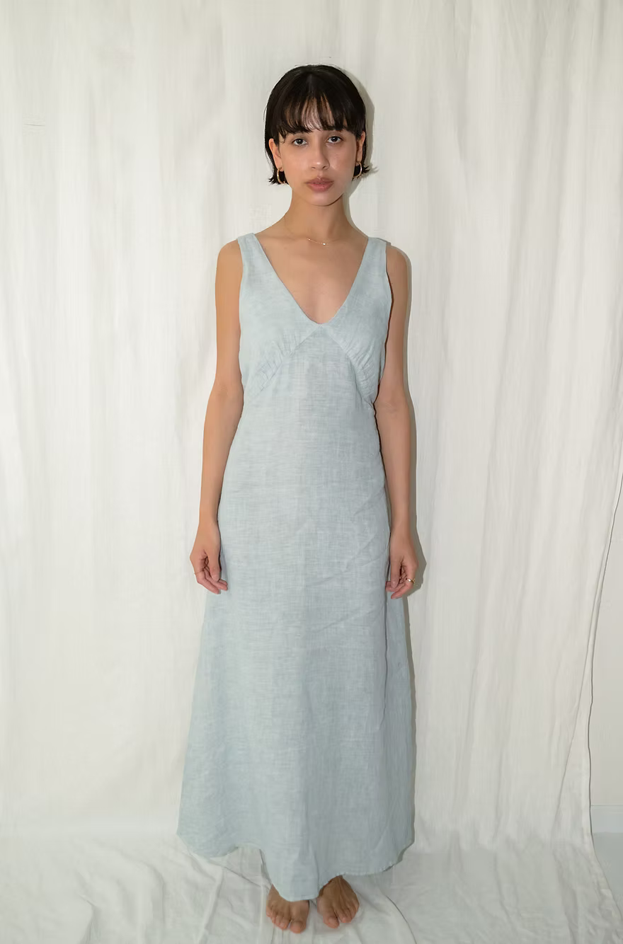Linen Dress - Sora