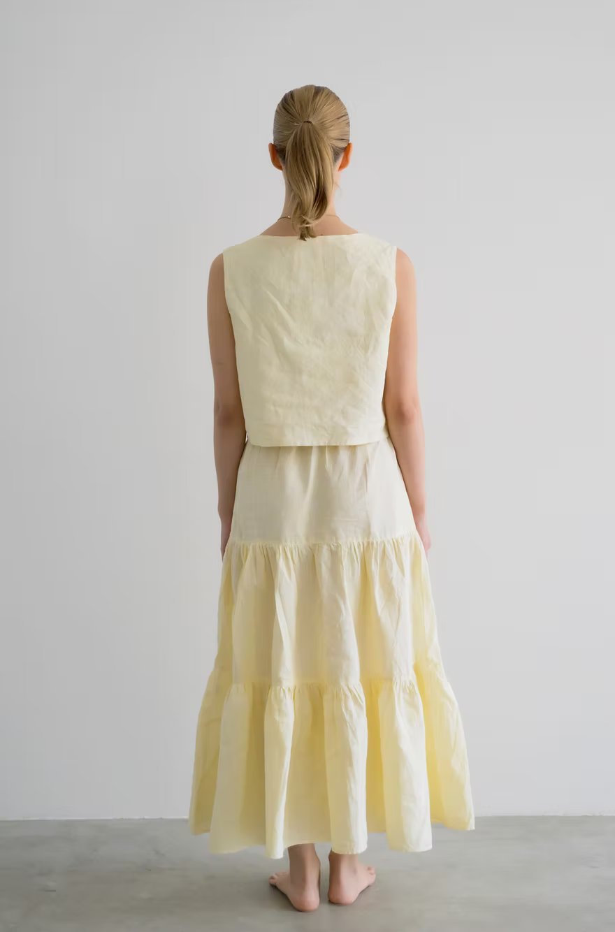 Sleeveless Blouse - Sunshine