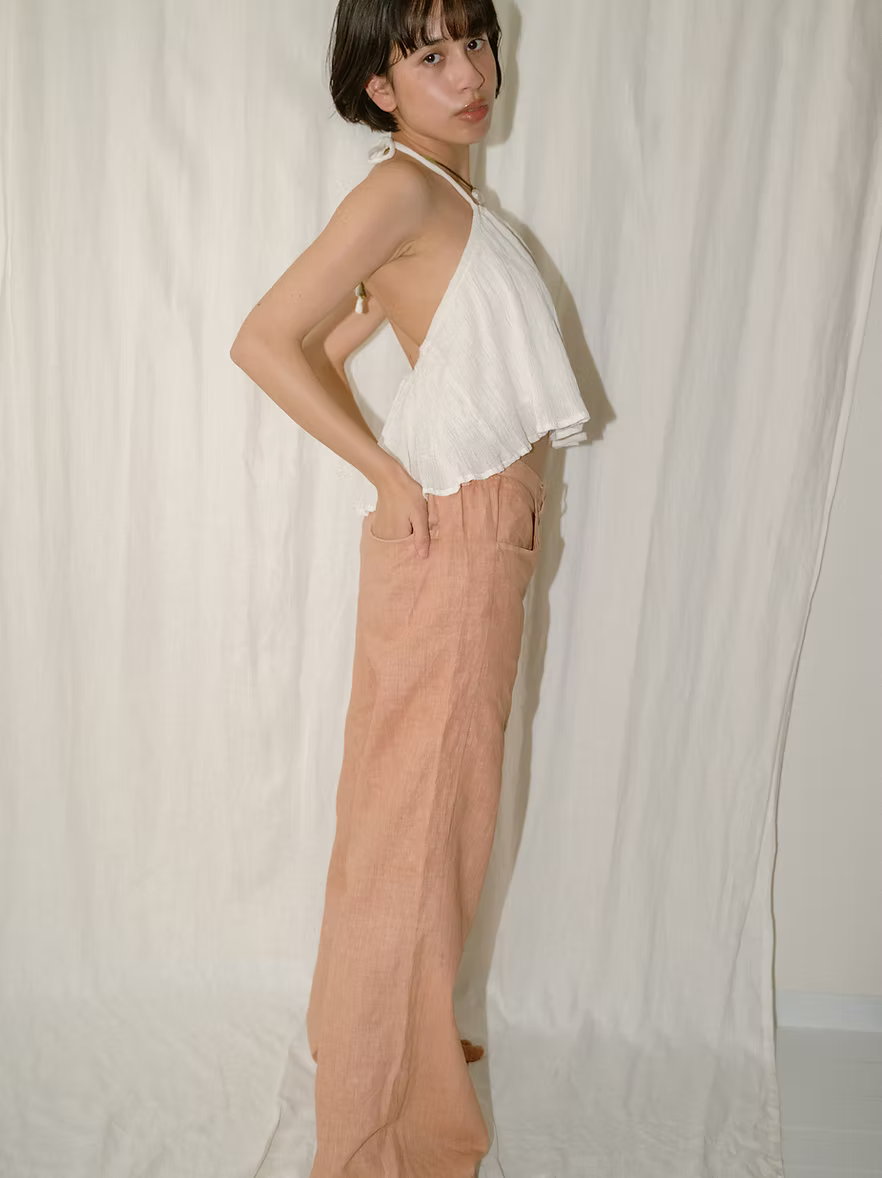 Wide Leg Pants - Kohaku