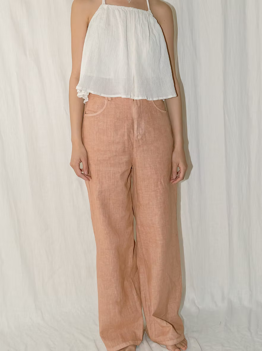 Wide Leg Pants - Kohaku